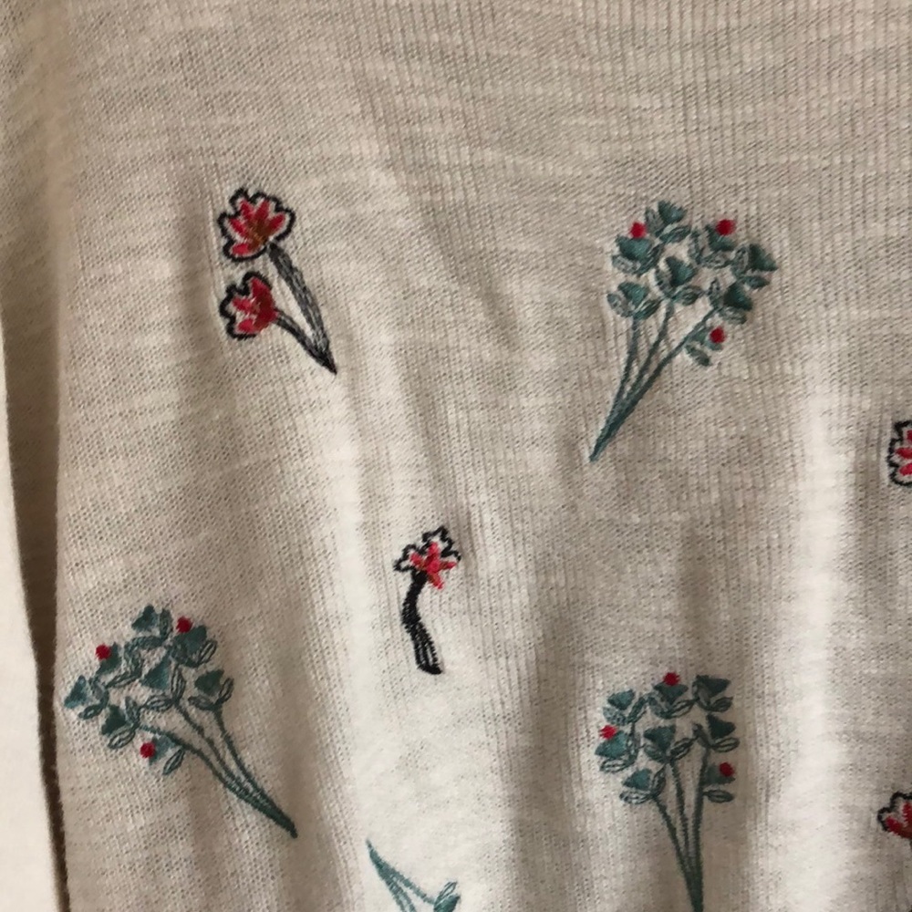 Loft Embroidered Sweater - Picture 2 of 4